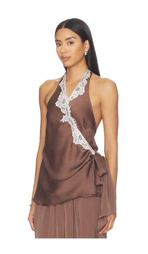 Marea Top in Chocolate. - size L (also in M, S, XL, XS) - FAITHFULL - Modalova