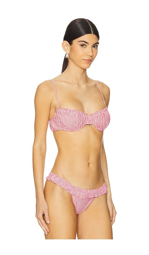 Esterel Bikini Top in Red. - size M (also in S) - FAITHFULL - Modalova
