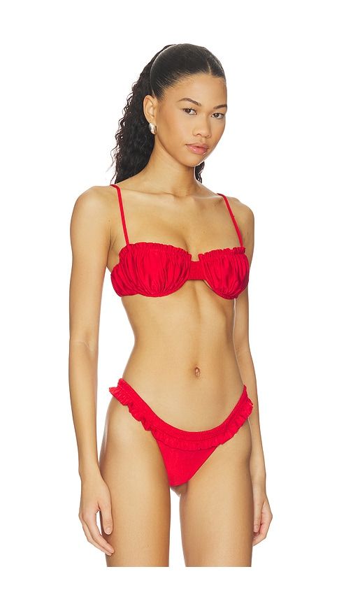 Esterel Bikini Top in Red. - size L (also in M, S, XL, XS) - FAITHFULL - Modalova