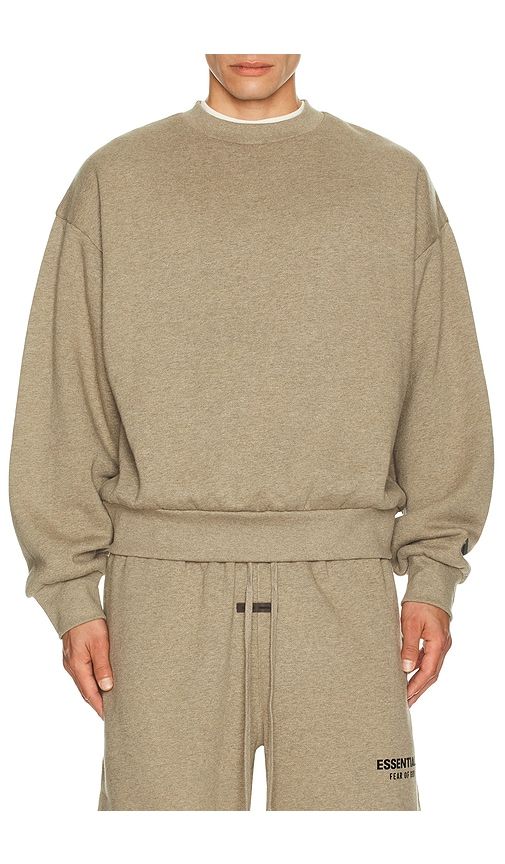 Classic Crewneck Sweatshirt in Grey. - size L (also in M) - Fear of God ESSENTIALS - Modalova