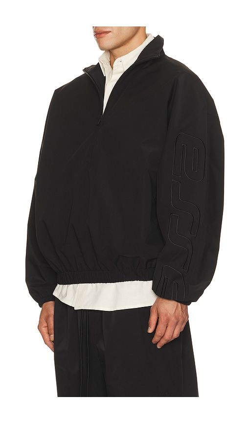 Active Trace 1/2 Zip Track Jacket in Black. - size L (also in XL/1X) - Fear of God ESSENTIALS - Modalova