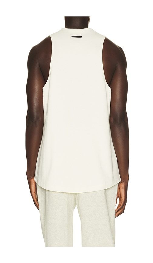 Ribbed Essential Tank in White. - size L (also in M, S, XL/1X) - Fear of God ESSENTIALS - Modalova
