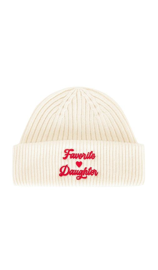 The Valentines Logo Beanie in - Favorite Daughter - Modalova
