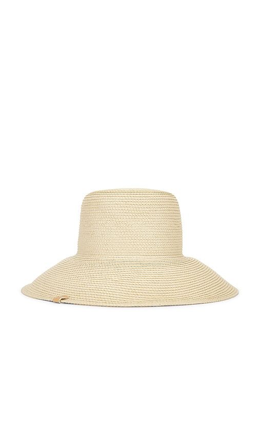 The Straw Favorite Hat in Neutral - Favorite Daughter - Modalova