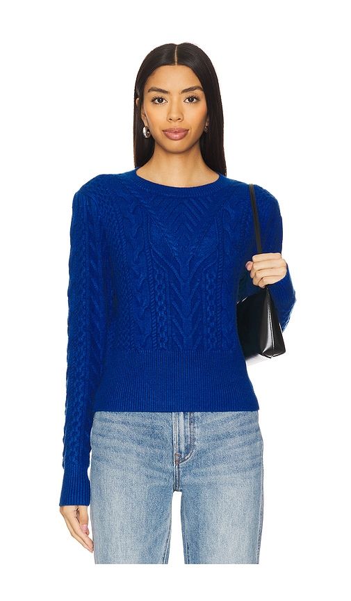 Esther Crewneck in Blue. - size L (also in XL) - Favorite Daughter - Modalova