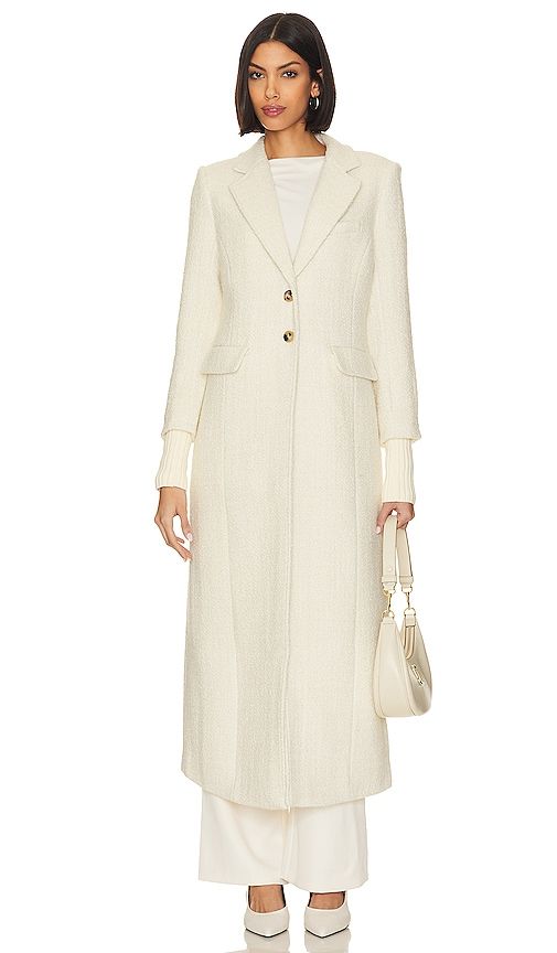 City Coat in White. - size L (also in M, S, XL, XS) - Favorite Daughter - Modalova