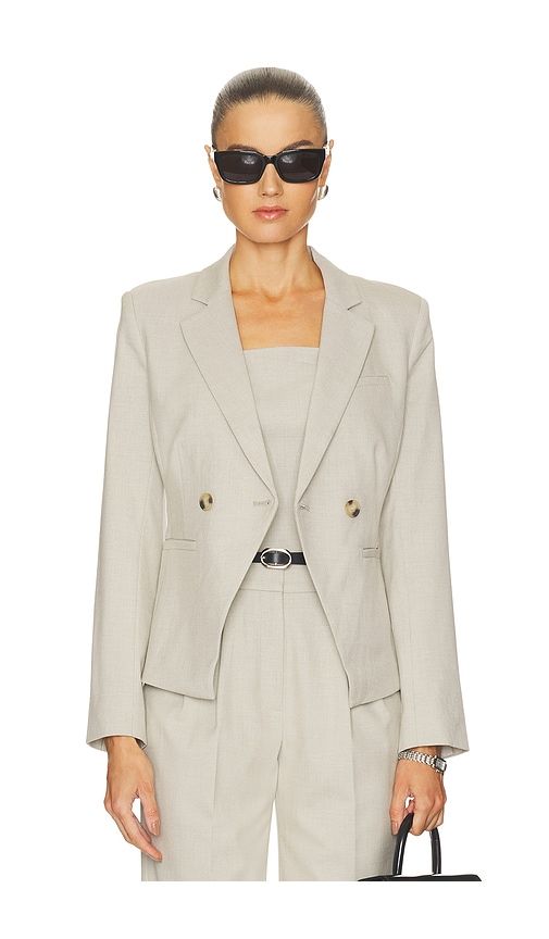 The Rivers Blazer in Beige. - size 2 (also in 4) - Favorite Daughter - Modalova
