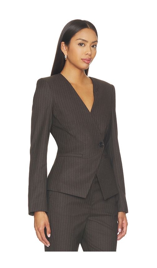 The Crosby Blazer in Brown. - size 2 (also in 6) - Favorite Daughter - Modalova