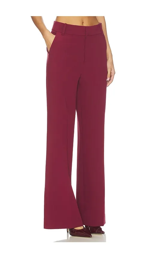 The Jones Pant in Wine. - size 10 (also in 8) - Favorite Daughter - Modalova