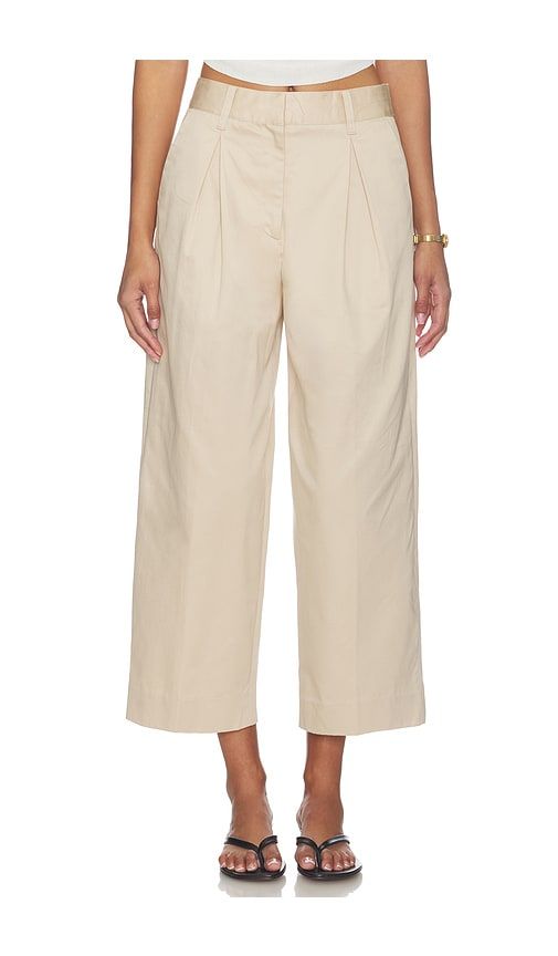The London Trouser in Beige. - size 0 (also in 2, 4, 6, 8) - Favorite Daughter - Modalova