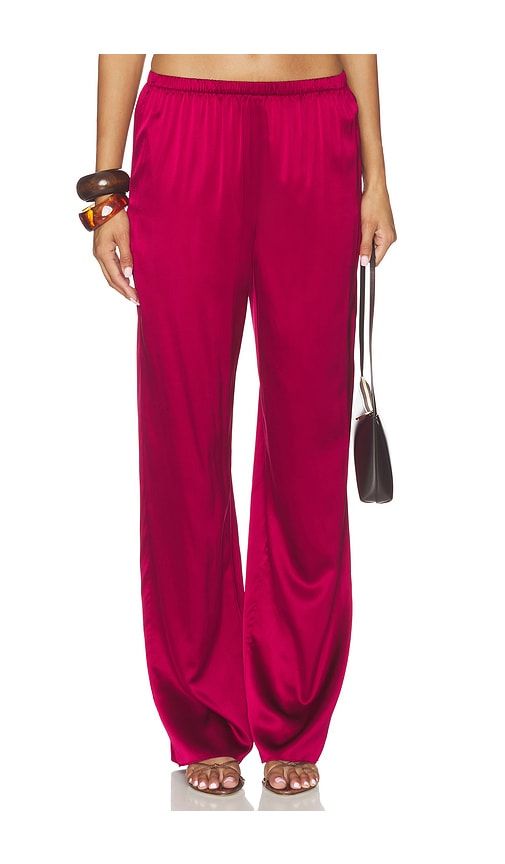 The Everything Pant in Burgundy. - size L (also in S, XL) - Favorite Daughter - Modalova