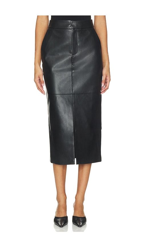The Faux Leather Meyer Skirt in . - size 2 (also in 4, 6) - Favorite Daughter - Modalova