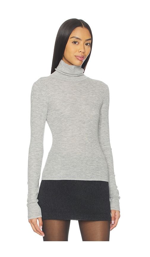 Amelia Long Sleeve Top in Grey. - size L (also in XL) - Favorite Daughter - Modalova