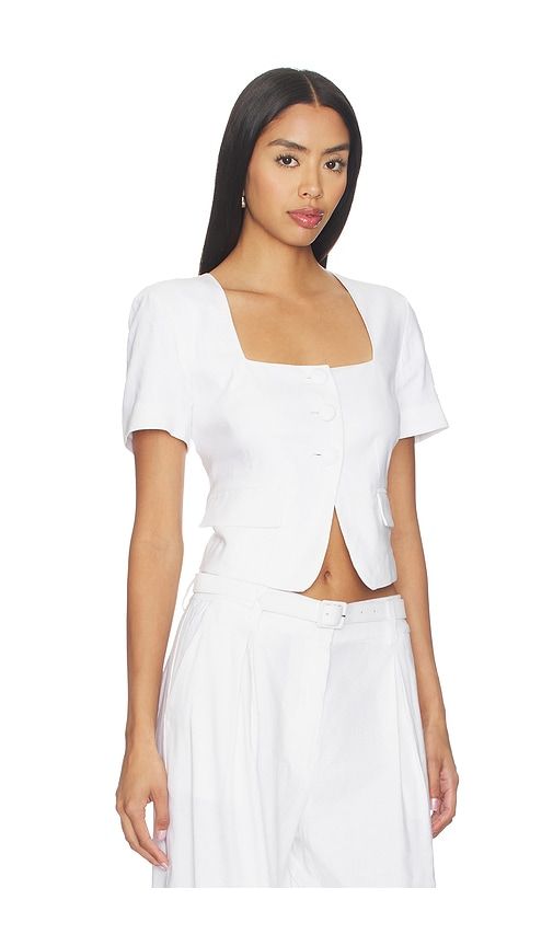 The Mayfair Linen Top in . - size L (also in M, S) - Favorite Daughter - Modalova