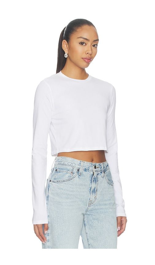 The Laura Crop Top Long Sleeve in . - size S (also in M) - Favorite Daughter - Modalova