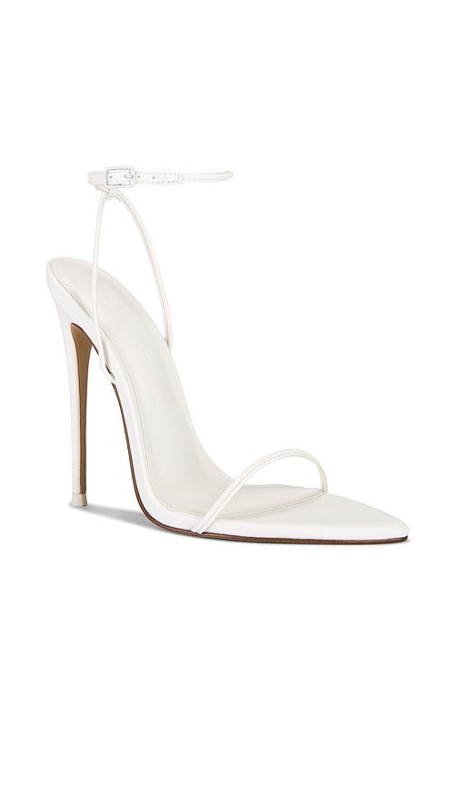 The Andx Sandal in White. - size 10 (also in 6, 7) - FEMME LA - Modalova
