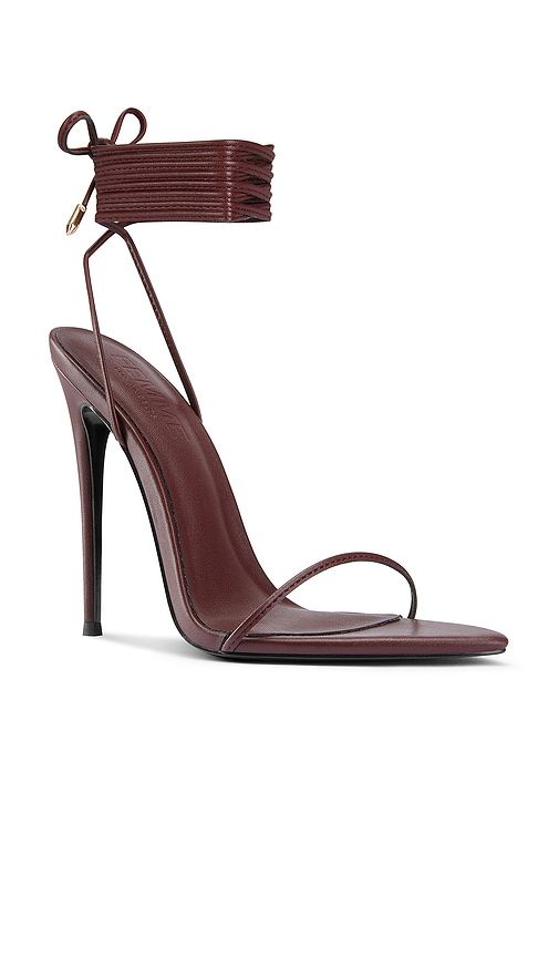Luce Minimale Heel in Burgundy. - size 7 (also in 8) - FEMME LA - Modalova