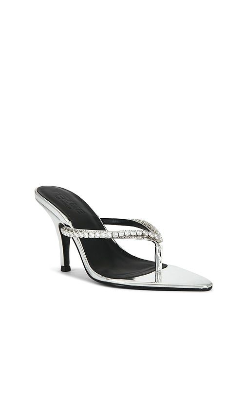 X REVOLVE Tokyo Thong Sandal in Metallic Silver. - size 5 (also in 6, 8) - FEMME LA - Modalova