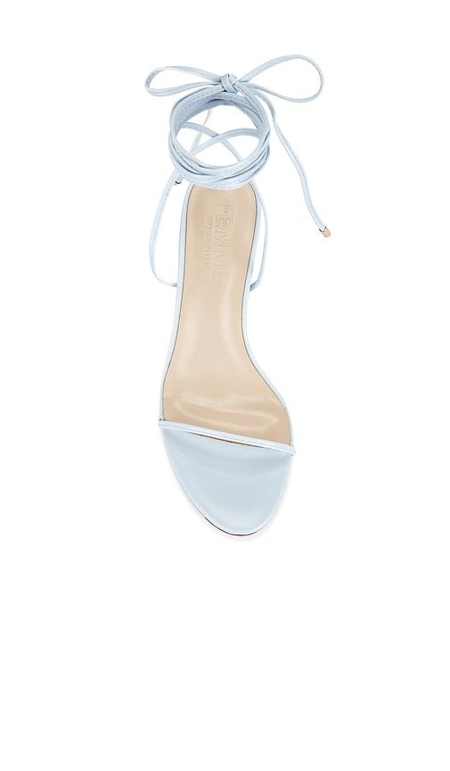 Barely There Lace Up Heels in . Size 5. Also in 6, 7, 8, 9 - FEMME LA - Modalova