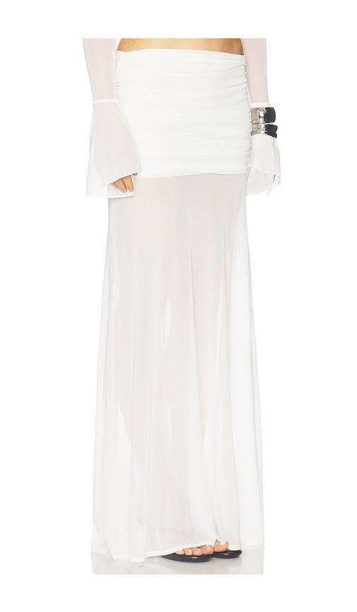 Susurro Skirt in White. - size L (also in M, S, XS) - Feners - Modalova