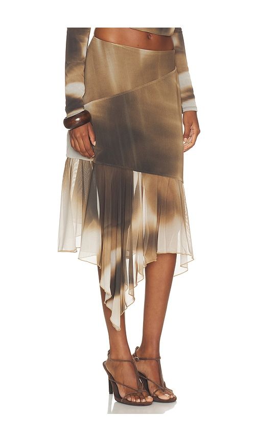 Mirada Skirt in Brown. - size L (also in M, XS) - Feners - Modalova