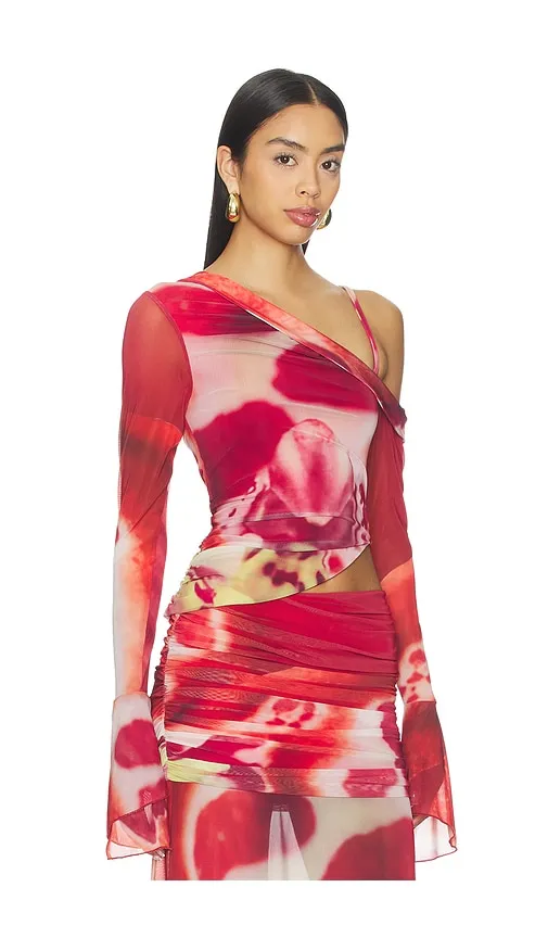 Susurro Top in Red. - size M (also in S, XS) - Feners - Modalova