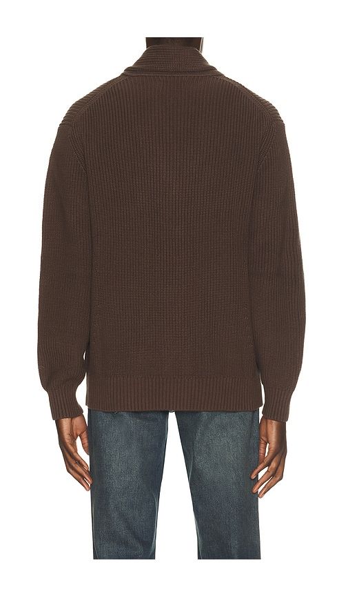 Beacon Cardigan Sweater in Chocolate. - size S (also in M, L, XL/1X) - Fair Harbor - Modalova