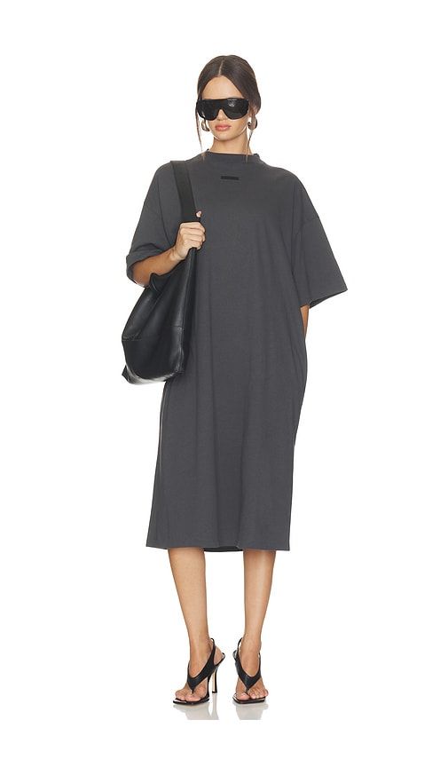 Long T-shirt Dress in Grey. - size M (also in S, XS) - Fear of God ESSENTIALS - Modalova