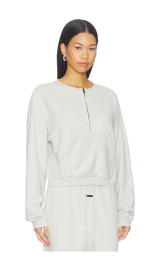 Relaxed Half Zip Sweater in Baby Blue. - size M (also in S, XS) - Fear of God ESSENTIALS - Modalova