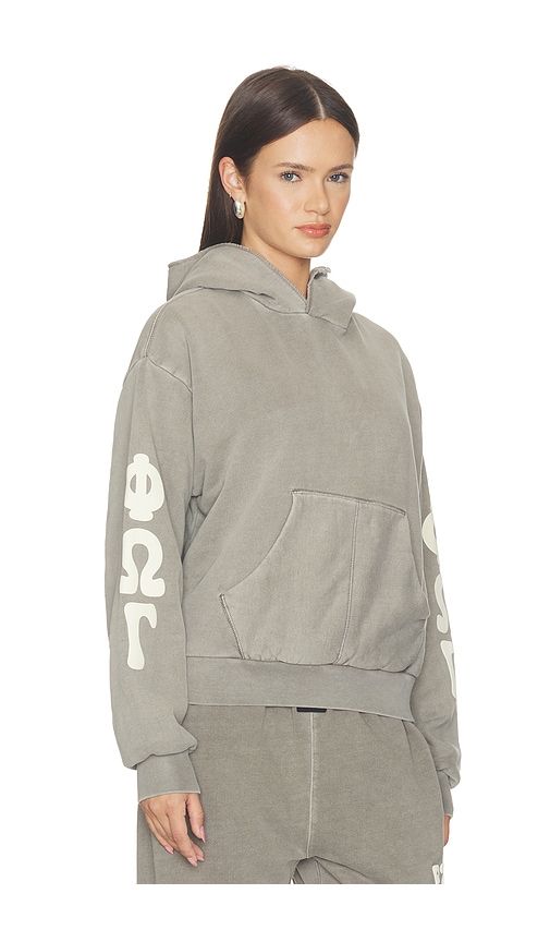 S Fleece Hoodie in Grey. - size S (also in XS) - Fear of God ESSENTIALS - Modalova