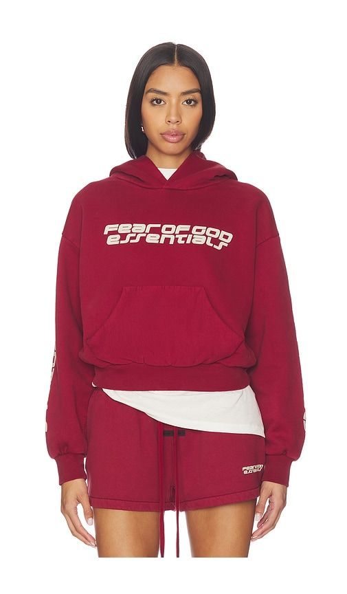 Classic Hoodie in Red. - size S (also in XS) - Fear of God ESSENTIALS - Modalova
