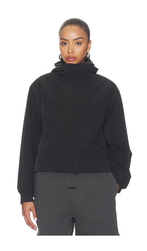 Full Zip Hooded Anorak Jacket in Black. - size L (also in M, S, XS) - Fear of God ESSENTIALS - Modalova