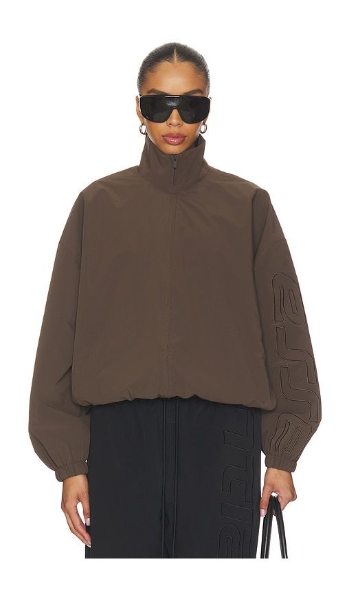 Active Trace Full Zip Track Jacket in Chocolate. - size XL (also in XS) - Fear of God ESSENTIALS - Modalova