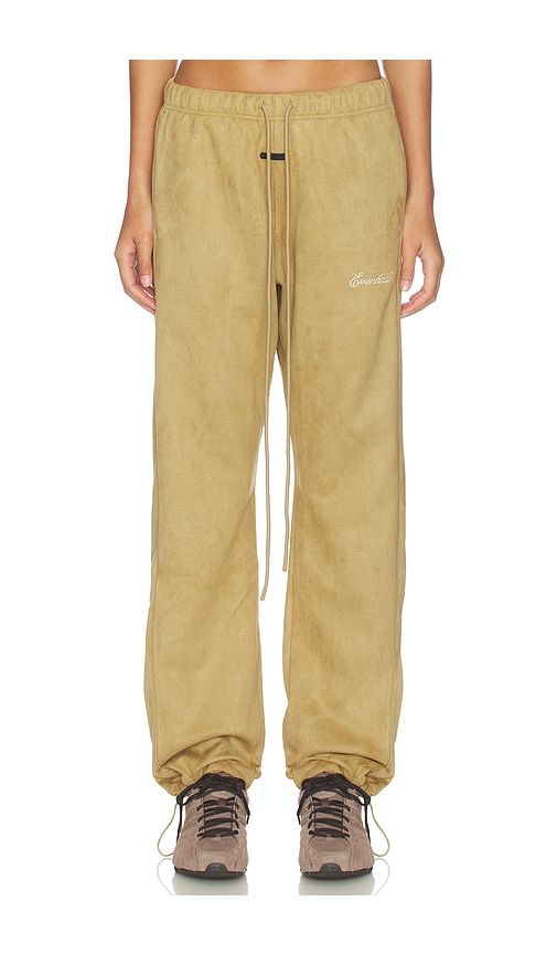 Signature Relaxed Pant in Olive. - size M (also in S, XS) - Fear of God ESSENTIALS - Modalova