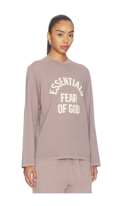 Campus Classic Long Sleeve Tee in Mauve. - size M (also in S, XS) - Fear of God ESSENTIALS - Modalova