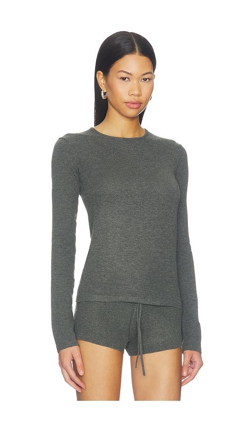 Slim Long Sleeve Tee in Grey. - size L (also in M, S, XS) - Fear of God ESSENTIALS - Modalova