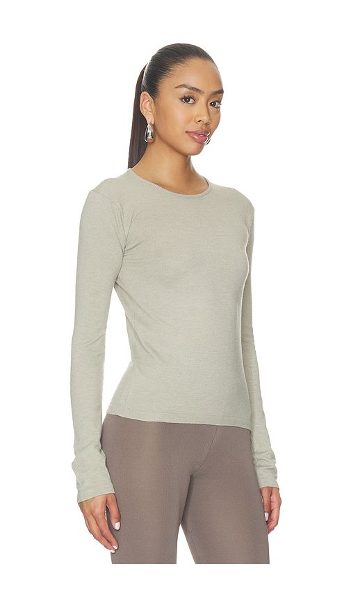 Slim Long Sleeve Tee in Grey. - size L (also in M, S, XS) - Fear of God ESSENTIALS - Modalova