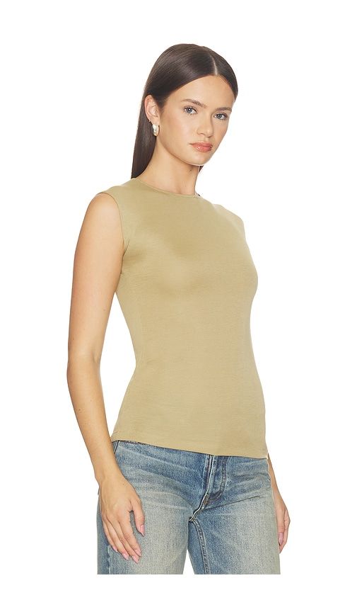 Soft Rib Fitted Tank Top in Brown. - size L (also in M, S, XS) - Fear of God ESSENTIALS - Modalova