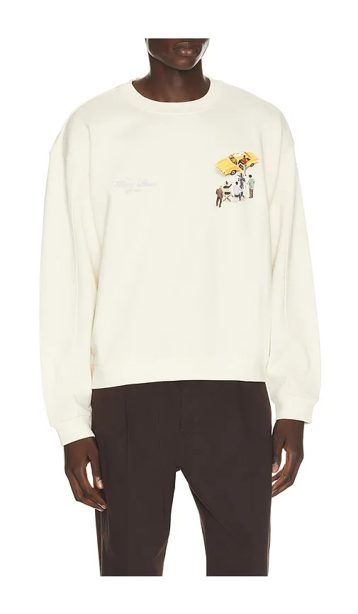 Film Set Sweatshirt in White. - size L (also in M, S, XL/1X) - Filling Pieces - Modalova