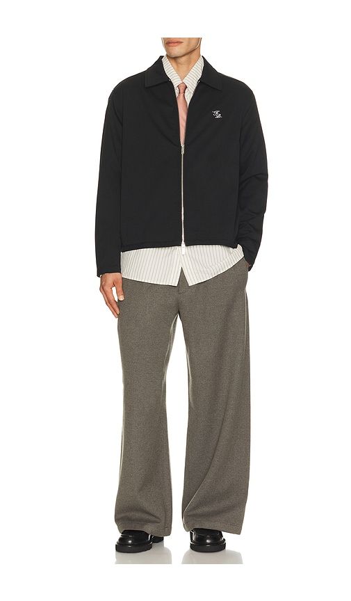 Twill Wool Coach Jacket in . Taglia L. Also in M, S, XL/1X - Filling Pieces - Modalova