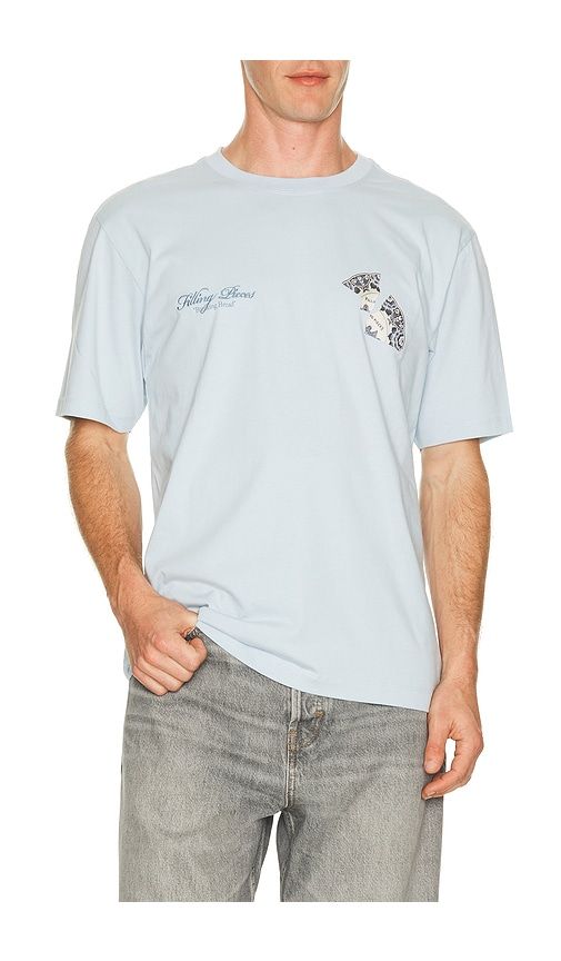 Broken Plate T-Shirt in Baby Blue. - size L (also in M, S, XL/1X) - Filling Pieces - Modalova