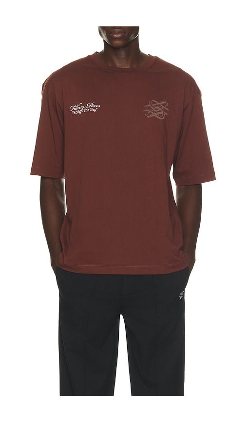 Boxy Bridge The Gap Tee Shirt in Brown. - size S (also in M, L, XL/1X) - Filling Pieces - Modalova