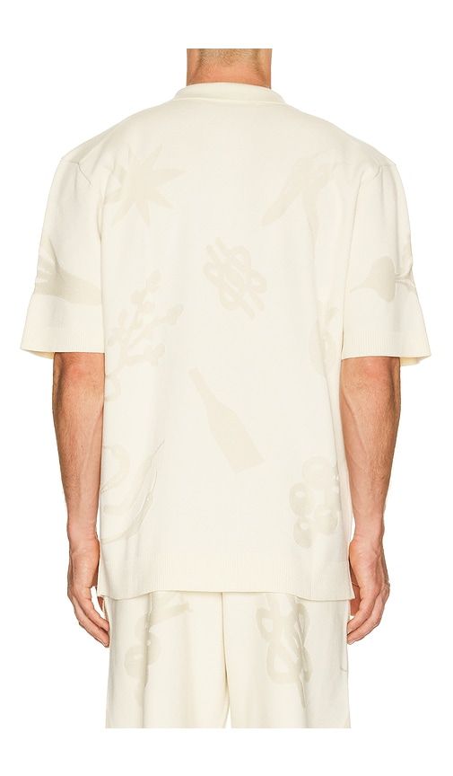 Breaking Bread Knit Shirt in White. - size L (also in M, S, XL/1X) - Filling Pieces - Modalova