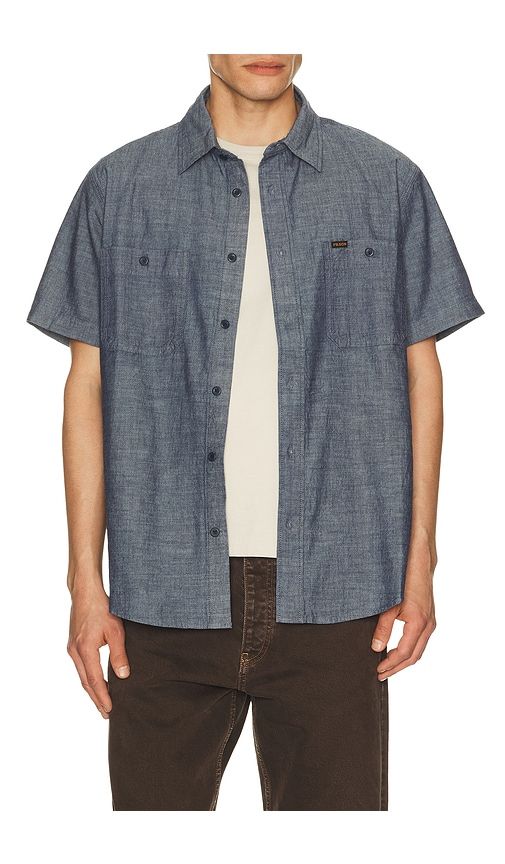 Embroidered Chambray Shirt in Blue. - size L (also in M, S, XL/1X) - Filson - Modalova