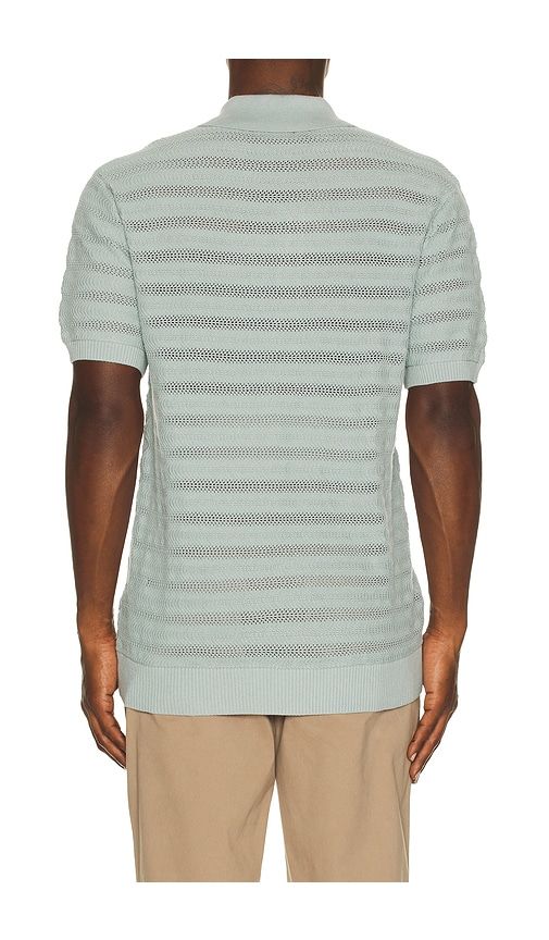 Vidal Buttoned Polo in Baby Blue. - size L (also in XL/1X) - Frescobol Carioca - Modalova