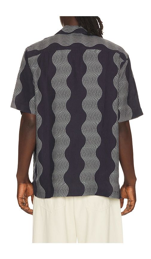 Roberto Linen Shirt in Blue. - size M (also in S, XL/1X, XXL/2X) - Frescobol Carioca - Modalova