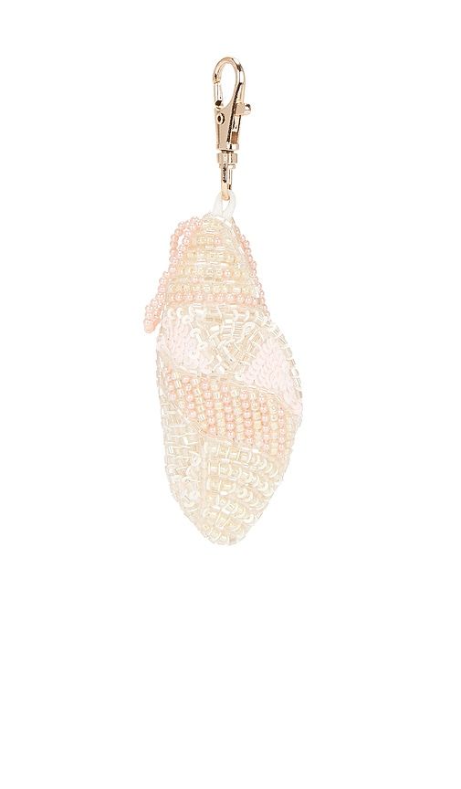 Beaded Shell Keychain in - For Love & Lemons - Modalova