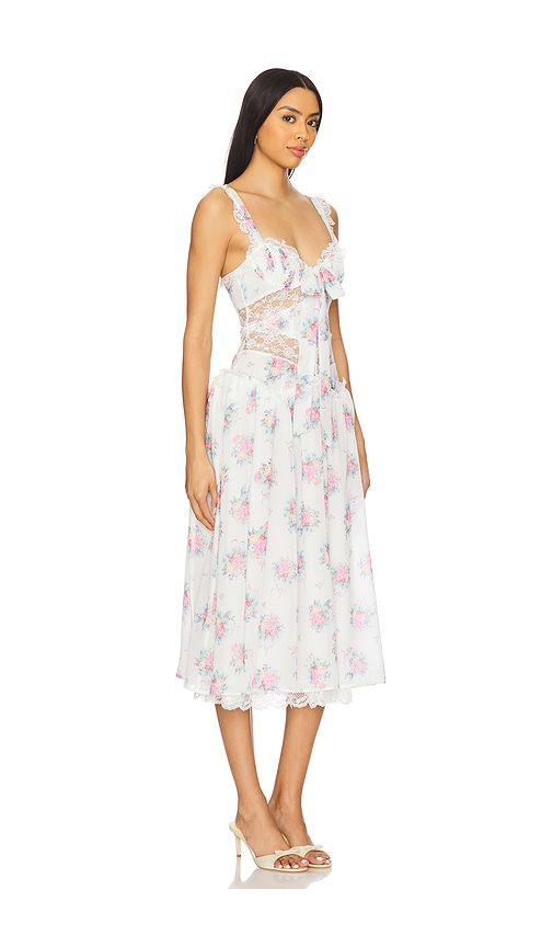 Doily Bouquet Midi Dress in . - size M (also in S) - For Love & Lemons - Modalova