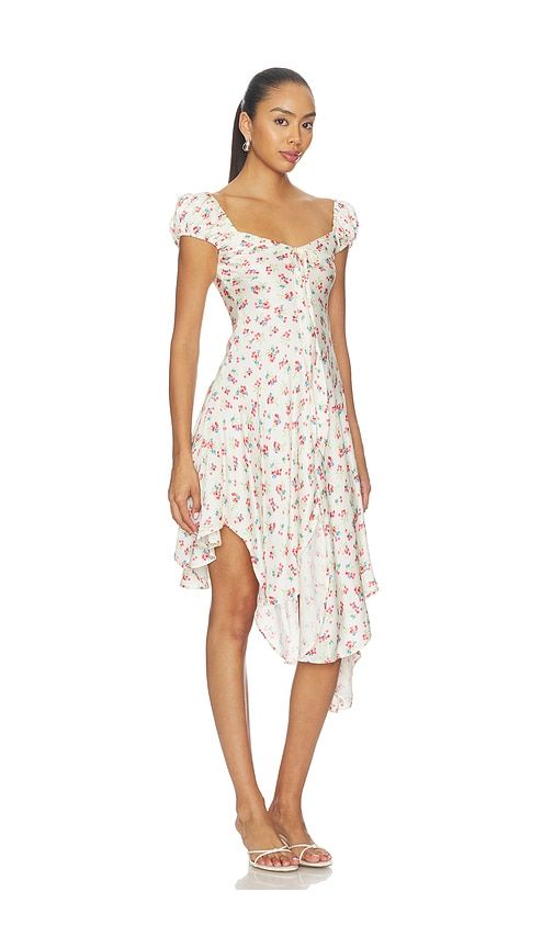 Cherry Mae Midi Dress in Multi. - size L (also in M, S, XL, XS) - For Love & Lemons - Modalova