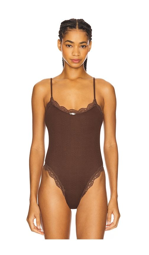 Elliana Bodysuit in . - size L (also in S, XS) - For Love & Lemons - Modalova